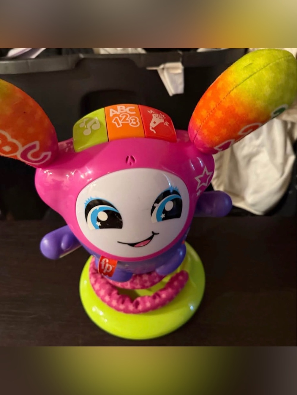 Fisher-Price Pink and Purple Bouncing DJ